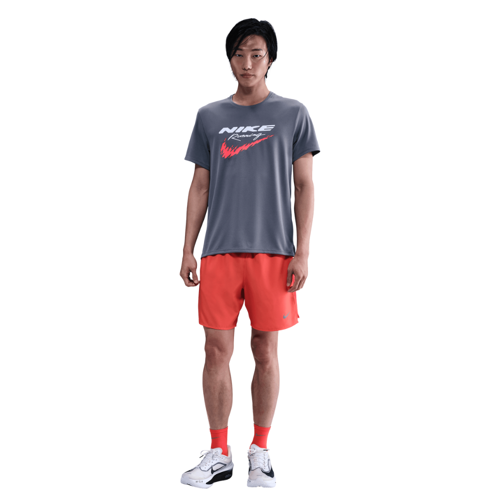 Nike Men's Dri-FIT Challenger 18cm Brief-Lined Versatile Shorts DV9360-635 runnr