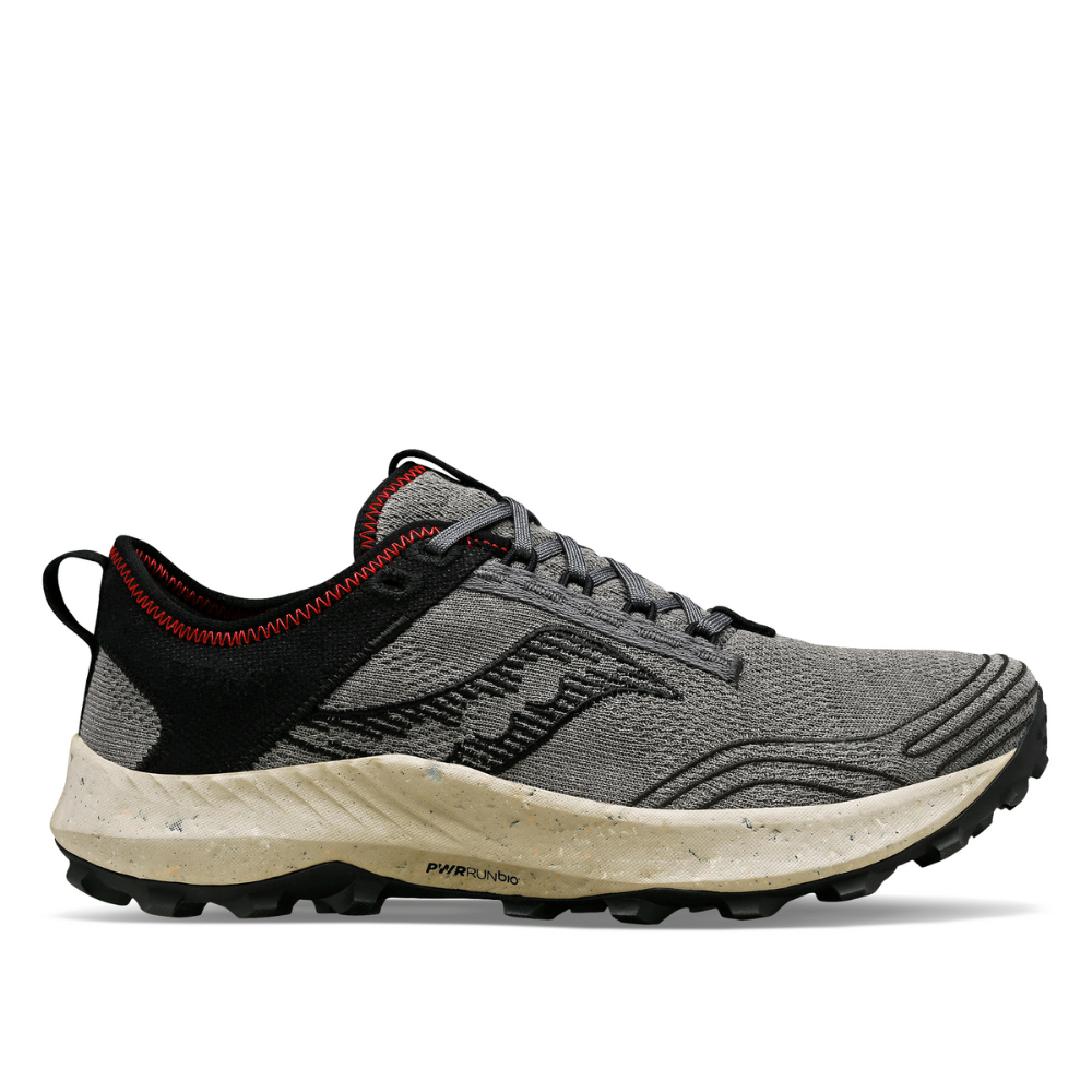 Saucony Men's Peregrine RFG Trail Running Shoes Shadow Black Runnr