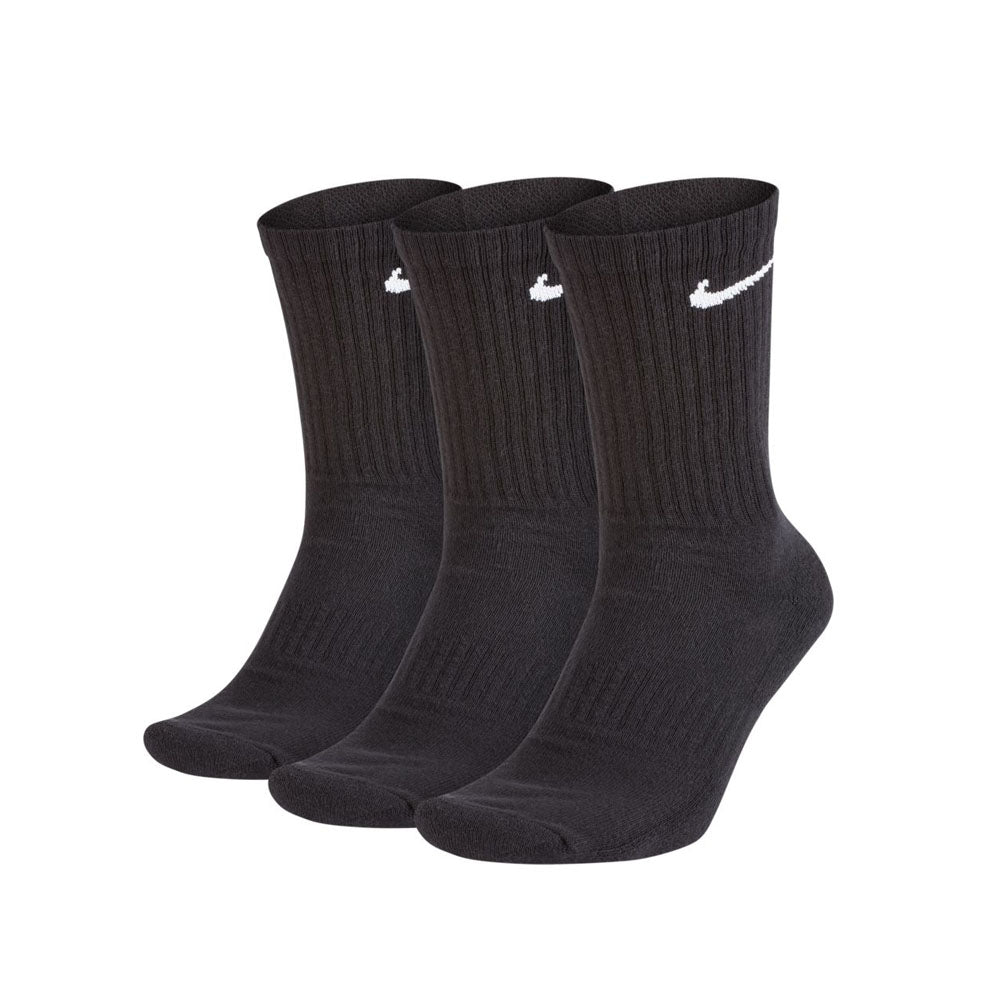 Nike Everyday Cushioned Training Crew Socks (3 pairs) Black runnr