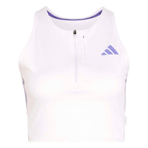 adidas Women's Adizero Running Gel Pocket Crop Long-Sleeve Top